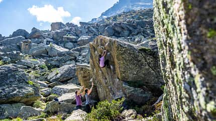 Bouldern Silvretta Bouldern Silvretta