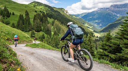 Outdoor Magazin,Wallis,champery,e-bike Leseraktion Wallis Schweiz