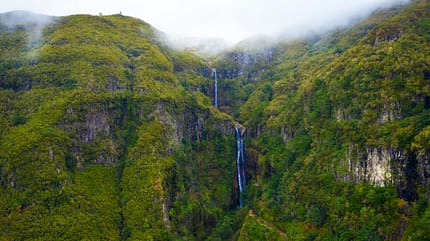 Risco Wasserfall Madeira Insel Portugal Wandern Urlaub Risco Wasserfall Madeira Insel Portugal Wandern Urlaub