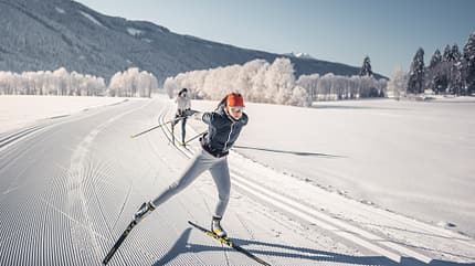 Langlauf, Welsberg, Gsies, Südtirol, Italien Langlauf, Welsberg, Gsies, Südtirol, Italien