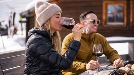 Hütteneinkehr in STERZING-RATSCHINGS-GOSSENSASS, Südtirol, Italien Hütteneinkehr in STERZING-RATSCHINGS-GOSSENSASS, Südtirol, Italien