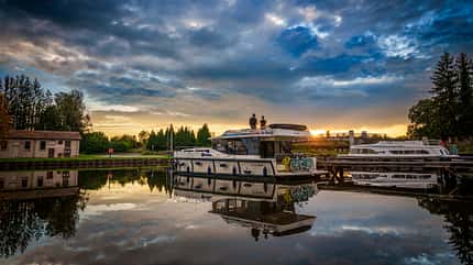 Im Hausboot durchs Elsass Im Hausboot durchs Elsass