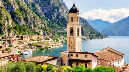 Limone, Gardasee, Italien Limone, Gardasee, Italien