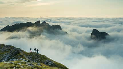Naturpark Ammergauer Alpen Deutschland Bayern Wandern Urlaub Hochplatte