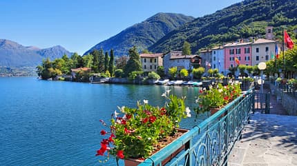 Osteno - kleines Dorf am Luganersee - Italien/Schweiz Osteno - kleines Dorf am Luganersee - Italien/Schweiz