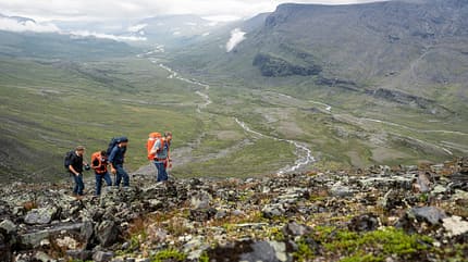 Wandern rund um den Kebnekaise Wandern rund um den Kebnekaise