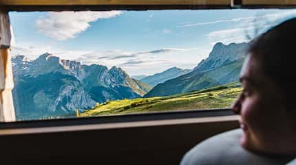 Durchquerung des Karwendels, Hüttentrek, Österreich Durchquerung des Karwendels, Hüttentrek, Österreich