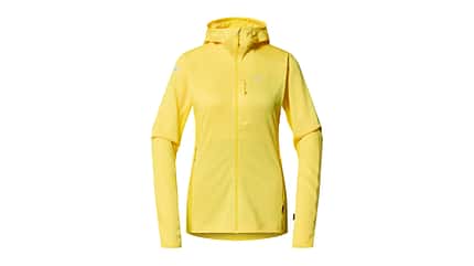 Haglöfs L.I.M Mid Fast II Hood Tech Yellow Damen