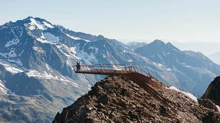 Skywalk Gipfelplattform Top of Tyrol Skywalk Gipfelplattform Top of Tyrol
