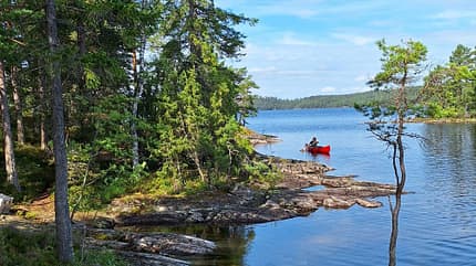 Dalsland Schweden Paddeln