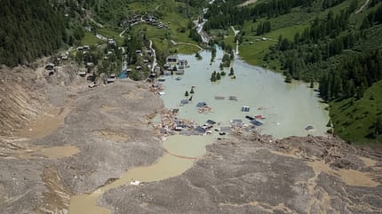 Bergsturz Blatten Schweiz im Mai 2025 Bergsturz Blatten Schweiz im Mai 2025