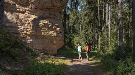 Das Bielatal im Hinterland des Elbsandsteingebirges, Sächsische Schweiz Das Bielatal im Hinterland des Elbsandsteingebirges, Sächsische Schweiz