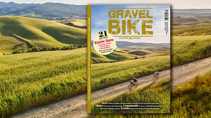 GRAVELBIKE Magazin 02/2025 Cover GRAVELBIKE Magazin 02/2025 Cover