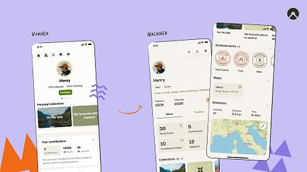 Redesign Komoot 