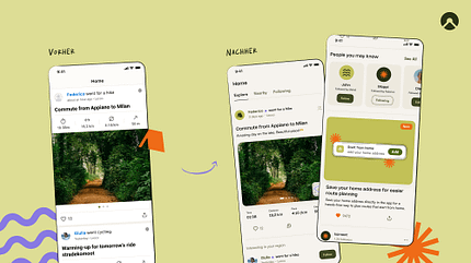 Redesign Komoot 