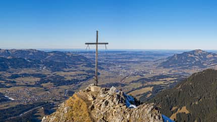 Rubihorn Gipfel im Allgäu, Oberstdorf Rubihorn Gipfel im Allgäu, Oberstdorf