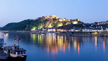 Festung Ehrenbreitstein, Koblenz, Rhein