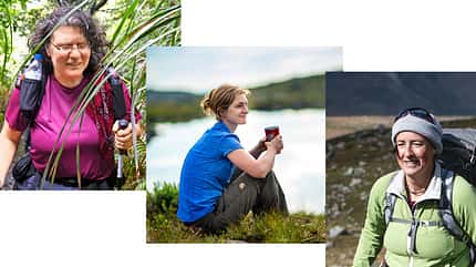 Frauen auf Tour - Christine Thürmer, Katharina Hübner und Kerstin Rotard