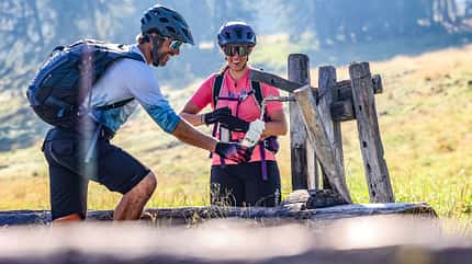 Dolomiten: Zwischen Wanderungen in Rosengarten und Latemar und Bike-Touren durchs Eggental