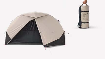 Decathlon-Camping-Faltzelt-Polycotton-Quechua Decathlon-Camping-Faltzelt-Polycotton-Quechua