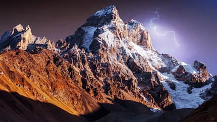 Gewitter am Berg