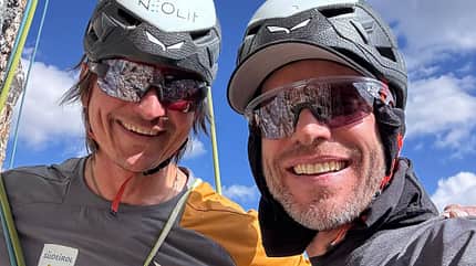 Born Ready: Neue Route an der Geierwand bis Grad IX Born Ready: Neue Route an der Geierwand bis Grad IX