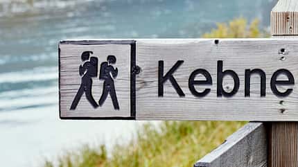 Kebnekaise Schild Schweden