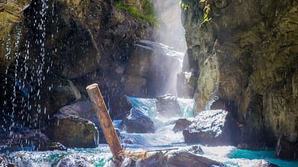 Garmisch-Partenkirchen Wandern Wanderung Alpen Urlaub Sommer Bayern Zugspitze Partnachklamm