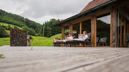 Alte Backstube, Hideaways, Adult, Hotel, House, Housing, Male, Man, Person, Porch, Resort, Wood Schwarzwald Hideaways - Fischerbach - Ramsteinerhof