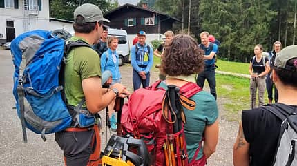 Evaluation Camp des VDBS (Verband Deutscher Berg- und Skiführer) - Oberallgäu - Rappenseehütte Evaluation Camp des VDBS (Verband Deutscher Berg- und Skiführer) - Oberallgäu - Rappenseehütte