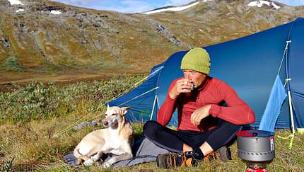 Norwegen Jotunheimen - Morgensonne im ruhigen Storådalen