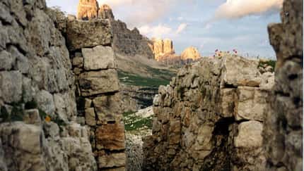 OD 2016 Dolomiten Cortina Schützengraben Monte Piana Sextener Dolomiten