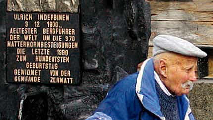 OD 2012 Mammut Buch Bergführer Legenden Ulrich Inderbinen hoch