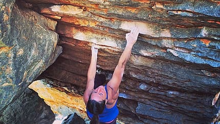 KL Kaddi Lehmann bouldert Fragile Steps 8b