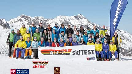 OD DSV Skitest 2018 Gruppenbild Aufmacher - mit Logos