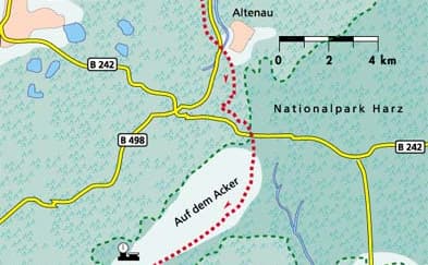 Harz Tour 4 Karte