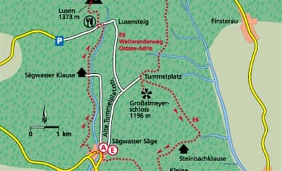Tour 1: Zum Aussichtsgipfel Lusen