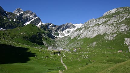OD 2015 Appenzellerland Säntis Wandern Impressionen 7 Berggasthaus Meglisalp