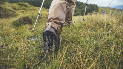 Mit dem Haglöfs Skuta Mid Wanderstiefel in Irland