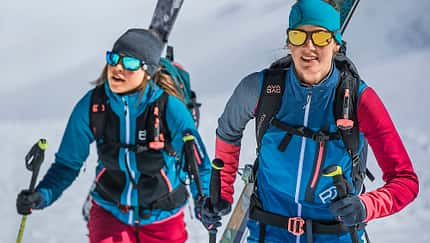 Skitouren Outfit und Equipment