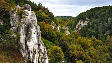 Klettern im polnischen Jura