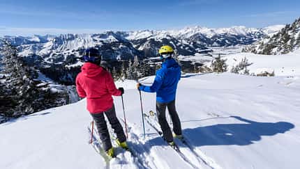 Skifahren im Tannheimer Tal