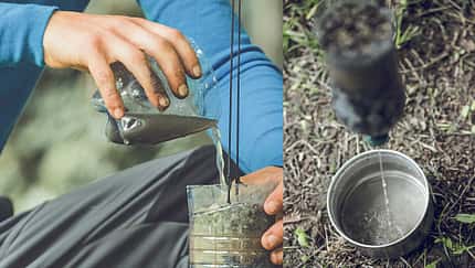 Bushcraft: Wasserfilter bauen
