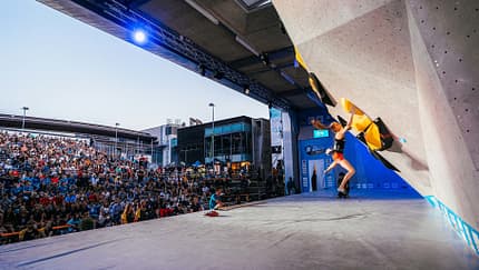 Hannah Meul Boulderweltcup Brixen 22 Finale