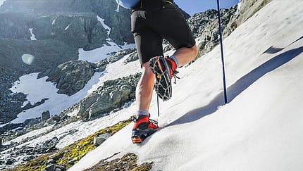 Grödel für Wandertouren auf Schnee und Eis