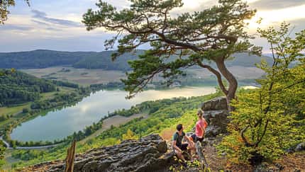 Wandern auf dem Frankenalb Panoramaweg