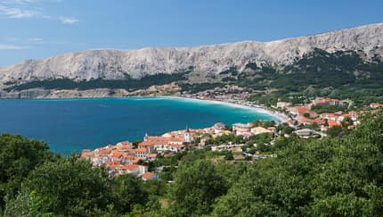 Kroatien Inseln Krk Kvarner Bucht Küste Meer