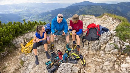 Bergschuh-Test am Iseler in Oberjoch - Allgäuer Alpen