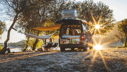 Outdoor-Urlaub im Van