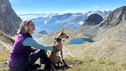 Alpencross mit Hund